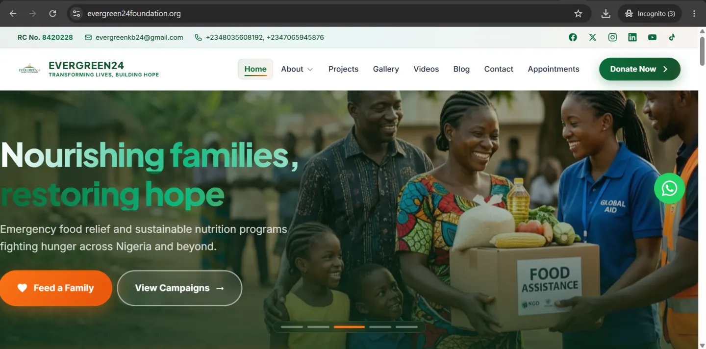 Evergreen24foundation