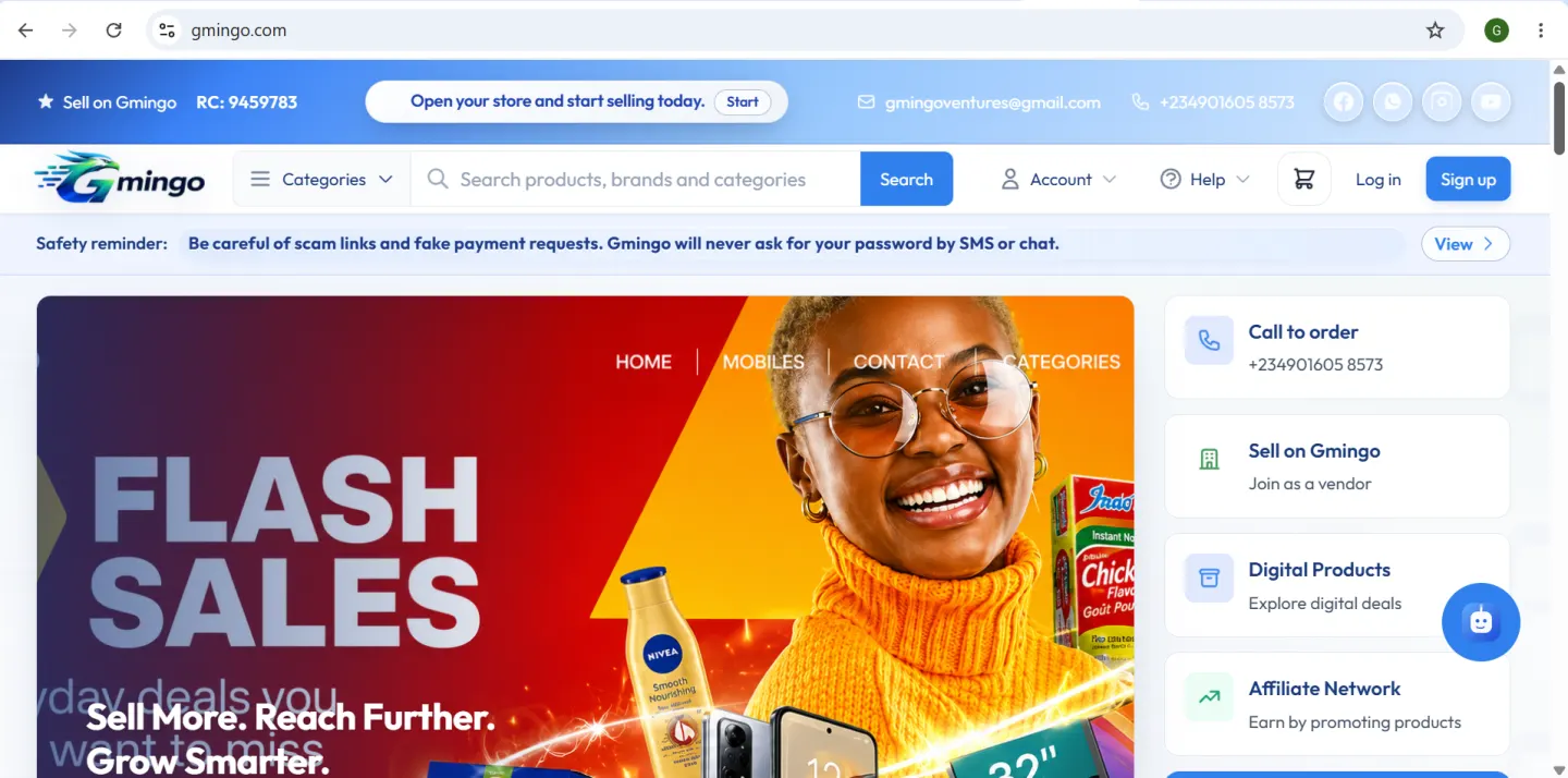 Gmingo Marketplace