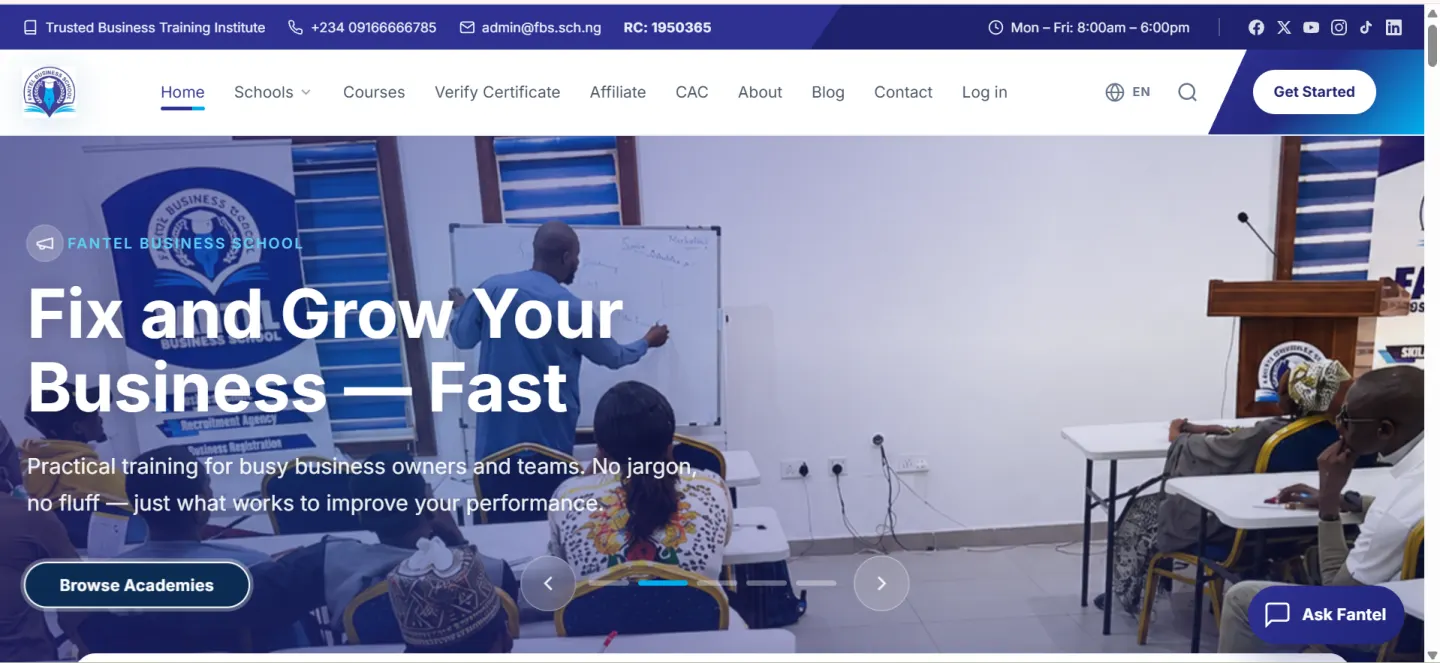 Fantel Business school